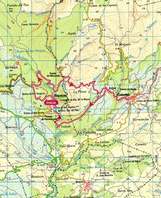 MAPA-Ruta30-CN Alquezar-Alquezar